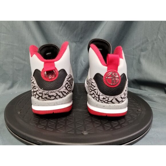 Jordan Spizike BP Sneakers Black Red Grey Kids Size 3Y Dispaly BRAND NEW NO BOX! - Picture 7 of 13